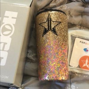 Custom jeffree star tumbler with pop socket